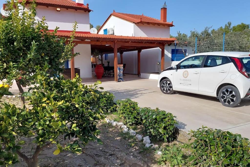 Вилла Aleyna House Lindos Area Экстерьер фото