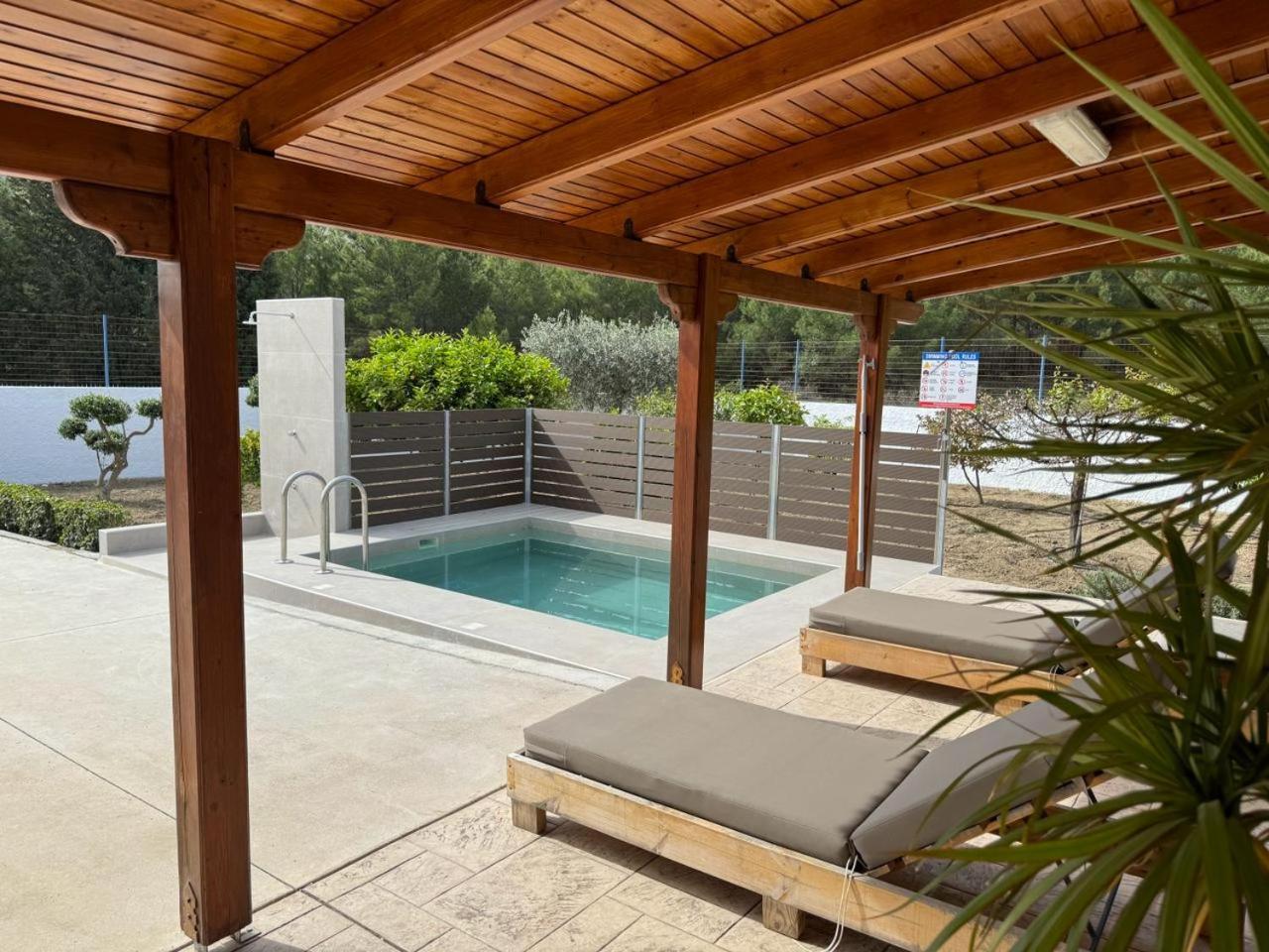 Вилла Aleyna House Lindos Area Экстерьер фото